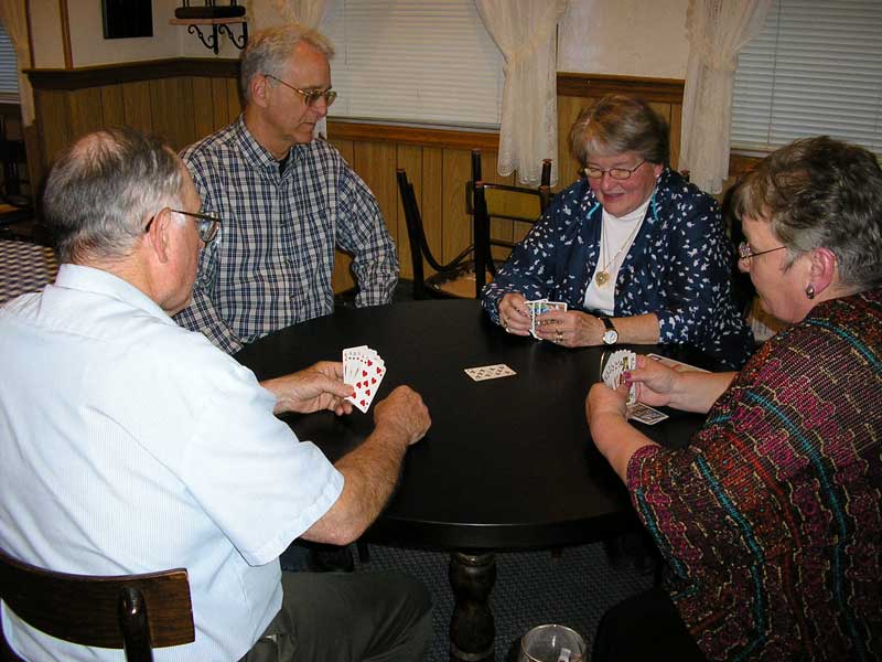 Playing Skat on Friday Night